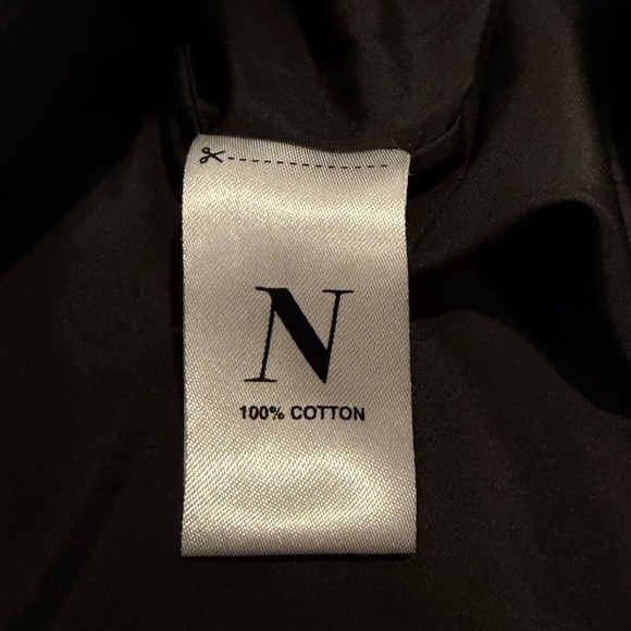 Nowhere. Acid Wash Work Jacket Black Half-Zip Cotton Oversized L - Picture 8 of 8